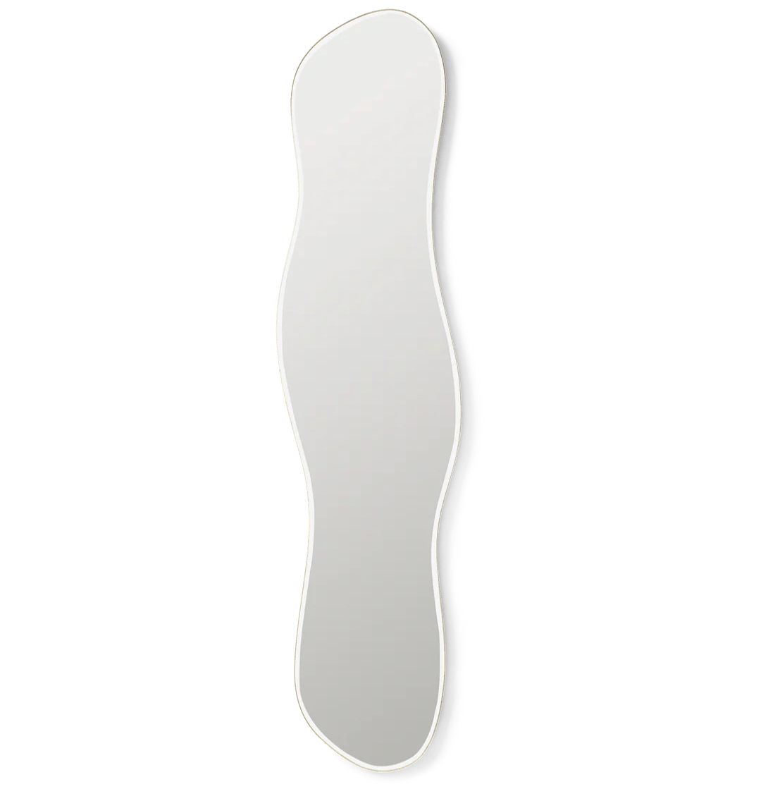 Pond Mirror Full Size Brass