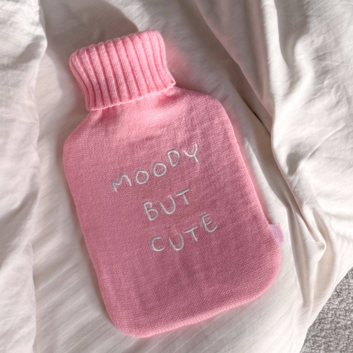 'Moody But Cute' Hot Water Bottle