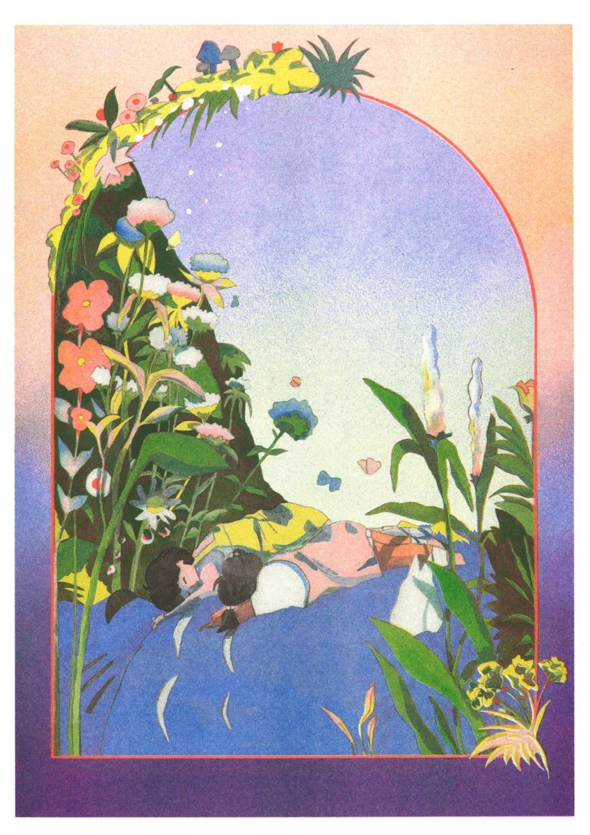 A3 poster - Miyazaki/Totoro - Jeanne Saboureault