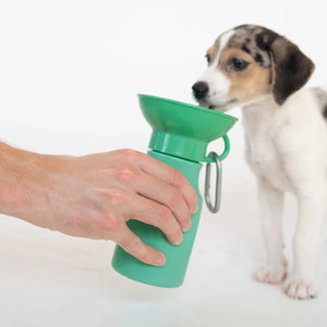 Mini Dog Travel Bottle - Green