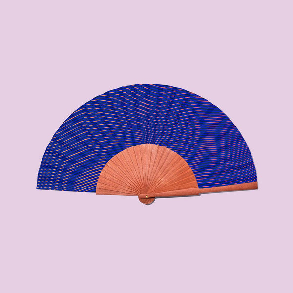 Dancing Waves Fan 100% handmade in Spain