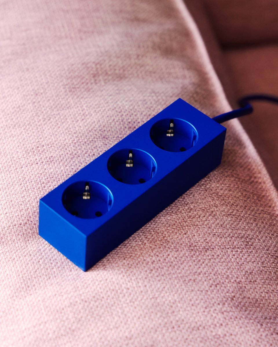 Power Bar - 2 Metres / 3 Sockets