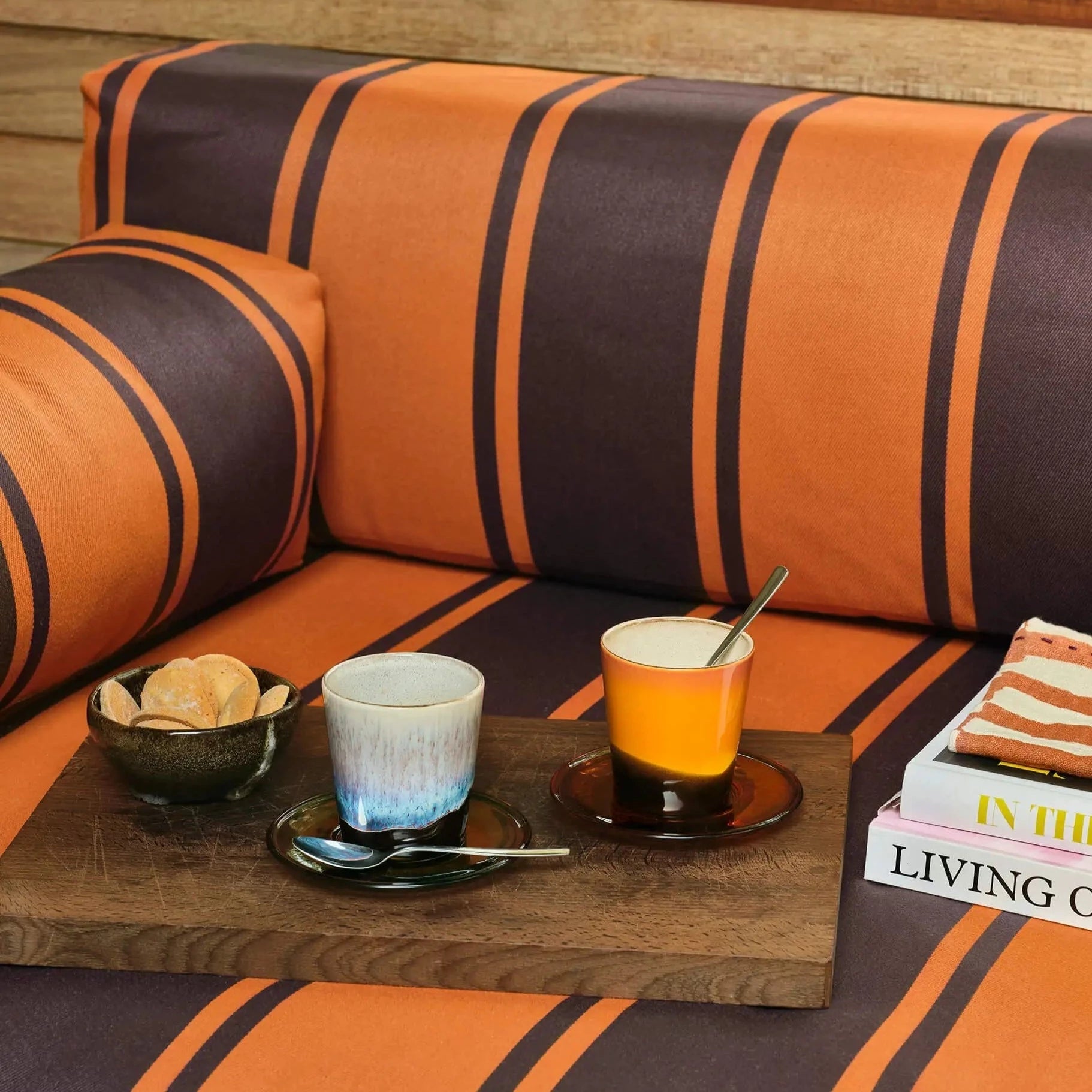 70s Kaffeetasse aus Keramik 