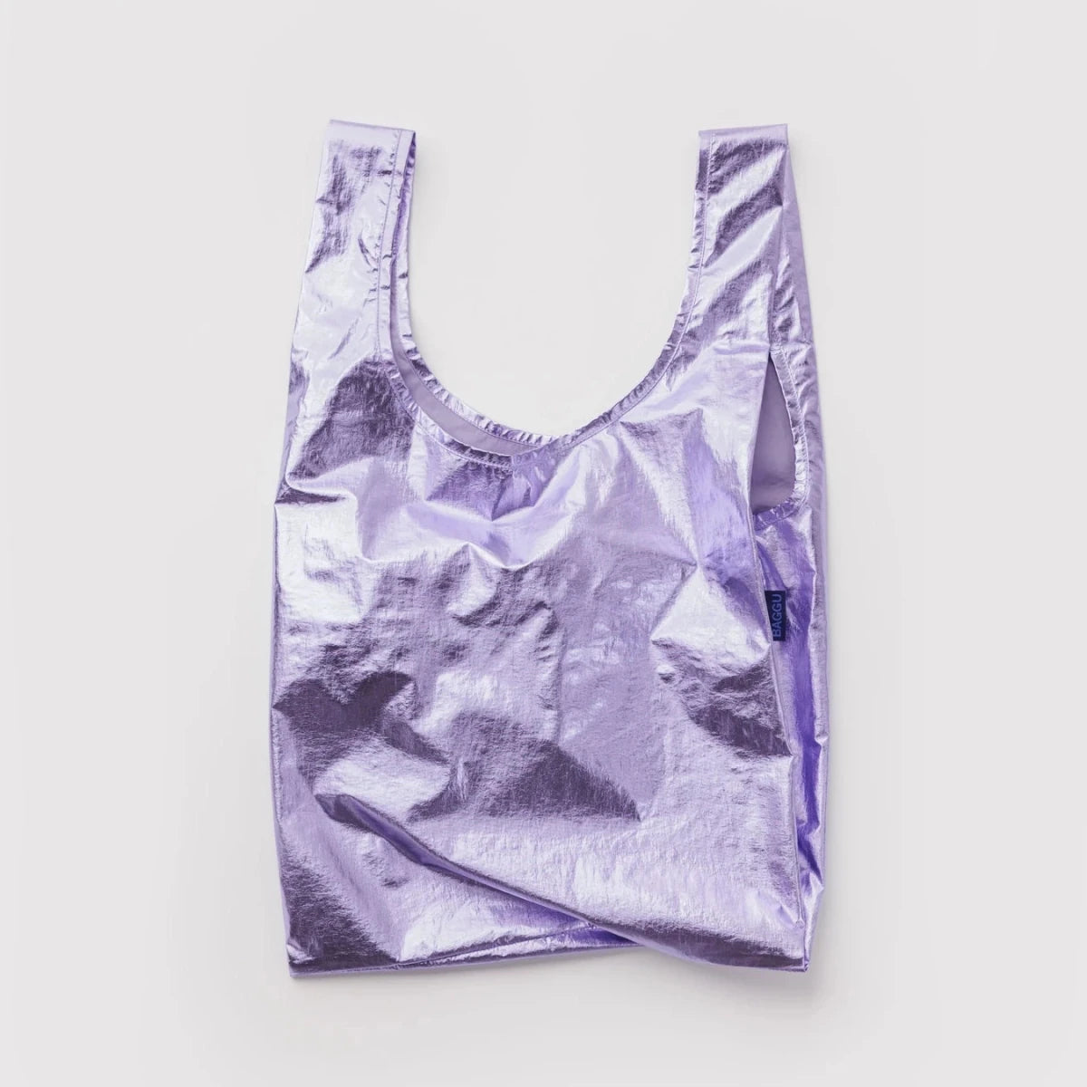 Lavender Metallic Baggu Bag