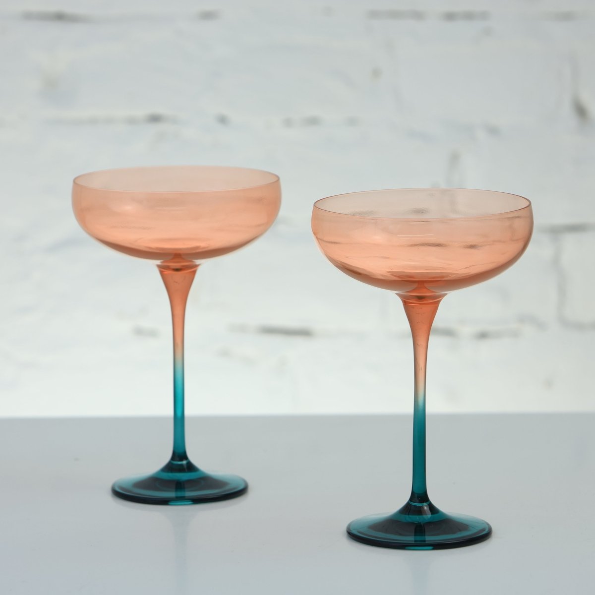 Farbige Cocktailgläser, 6er Set -  Oxidized Copper