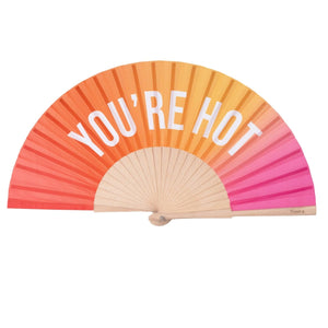 Gradienten-Fächer „You are hot“