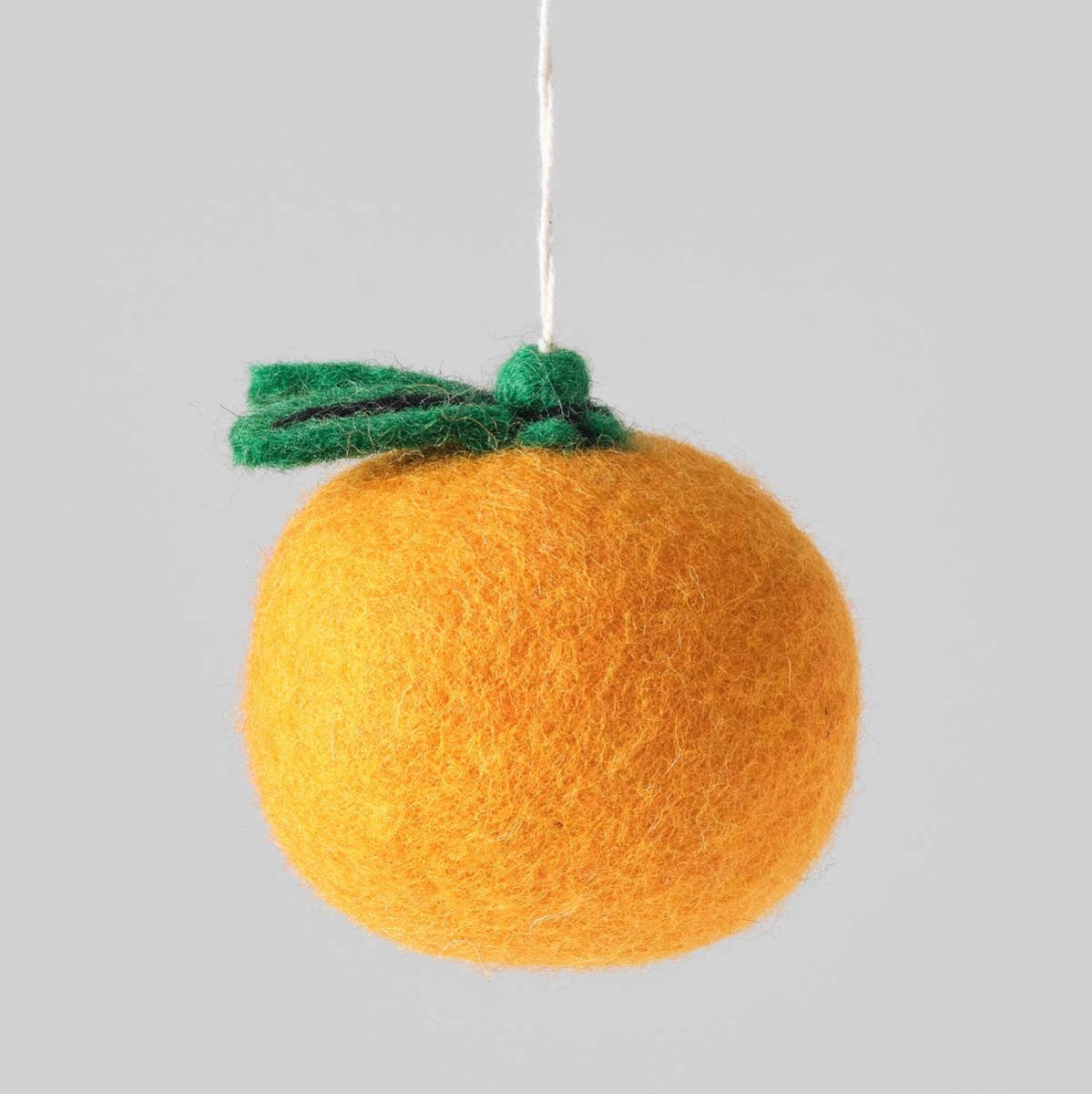 Clementine Hanging Felt Ornament