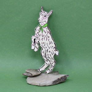 GOAT Bookmark: Cream