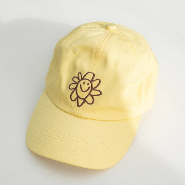 Silly Flower Cap: Butter Gelb