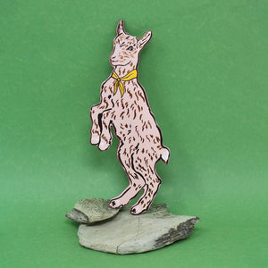 GOAT Bookmark: Cream