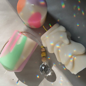 WOBBLY BLOCK CANDLE