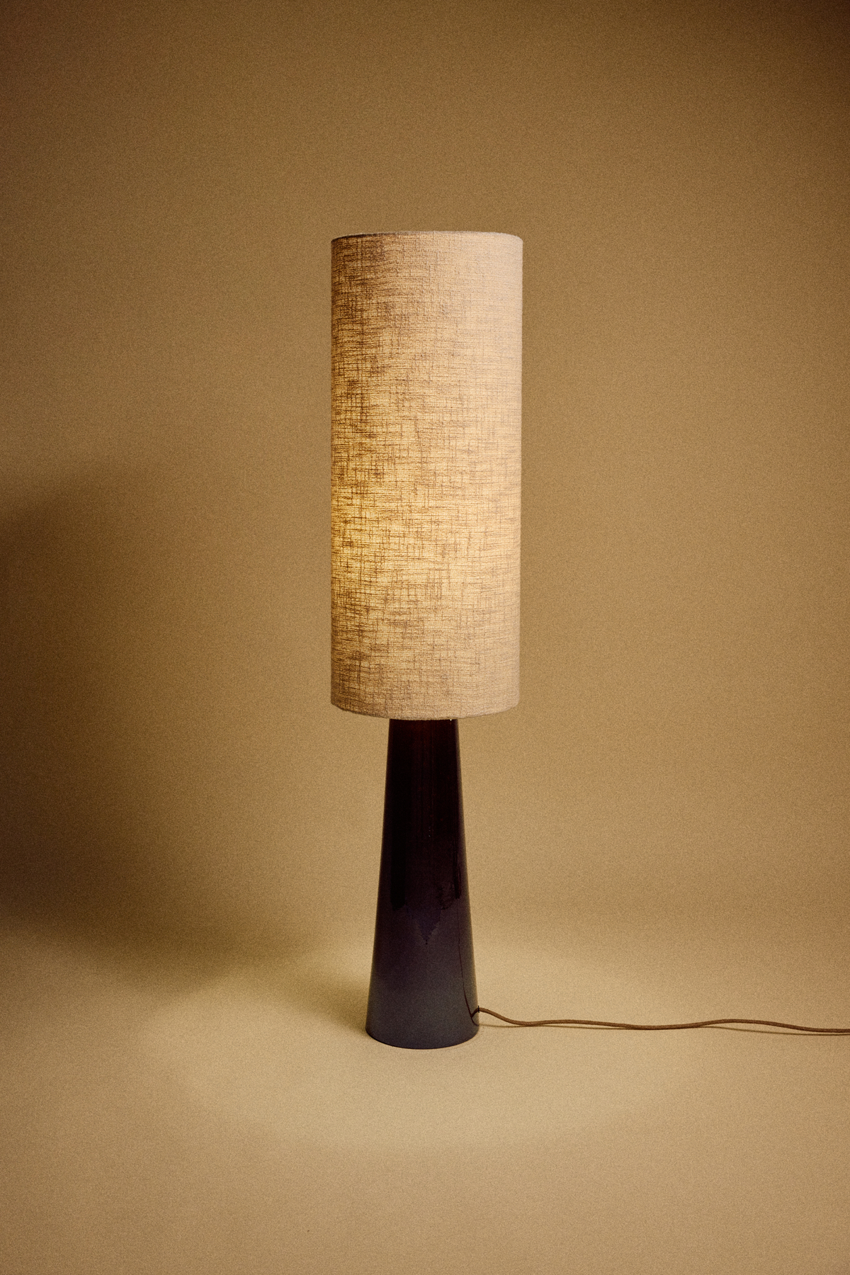 Lamp shade high boucle 33cm x h82cm