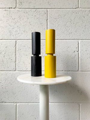 HOVE wood salt or pepper mill: Forest Green Ash