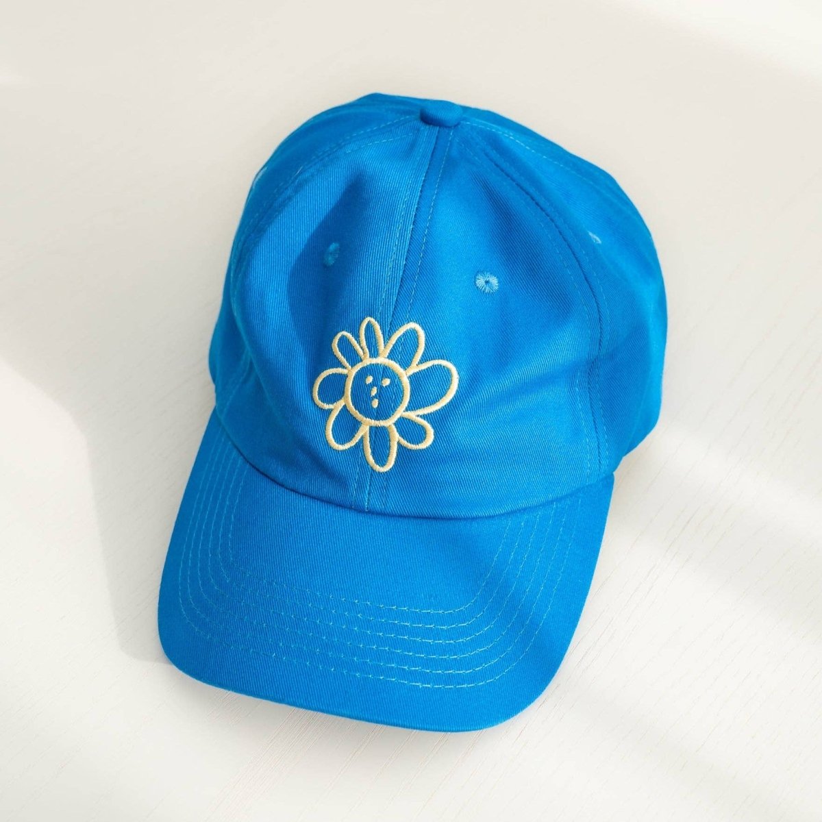 Silly Flower Cap: Butter Gelb