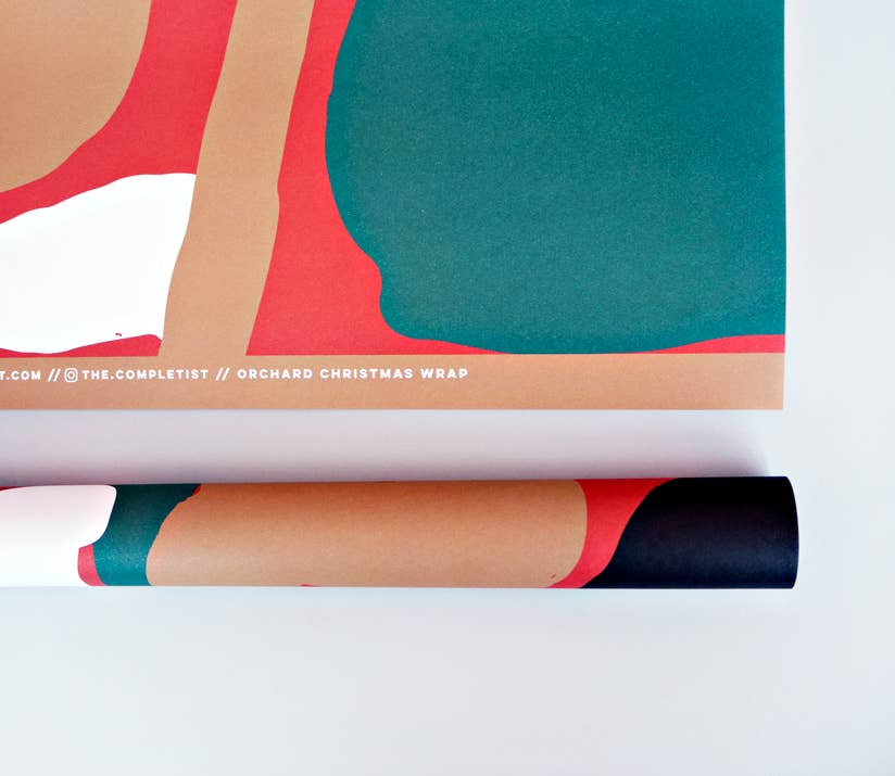 Orchard Christmas Flat Flat Gift Wrap