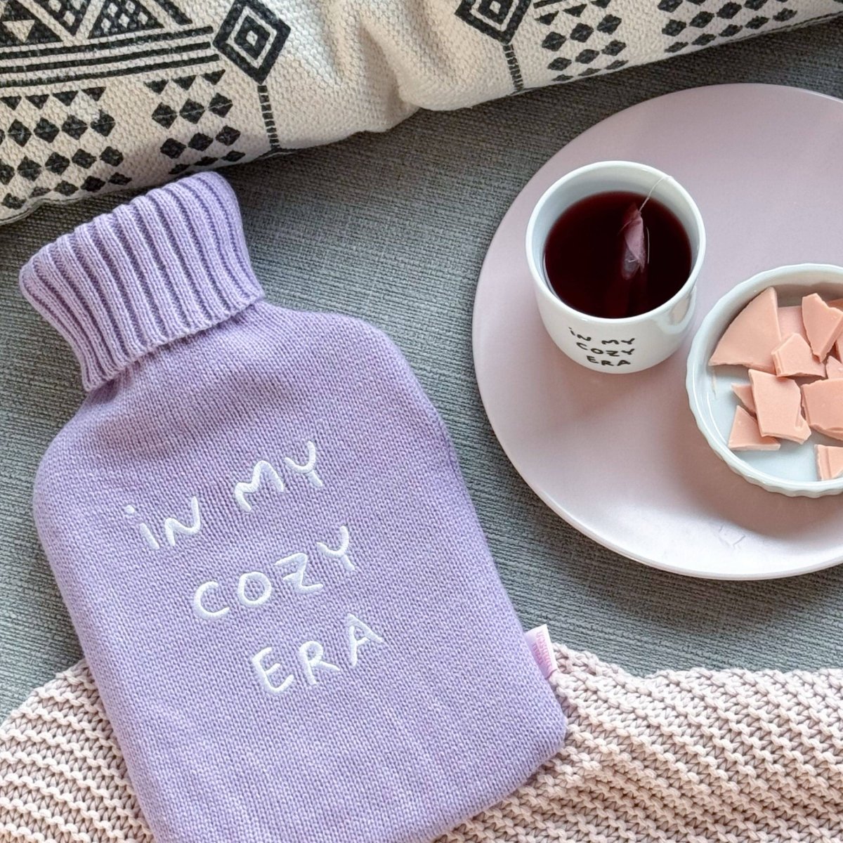 'In My Cozy Era' Hot Water Bottle