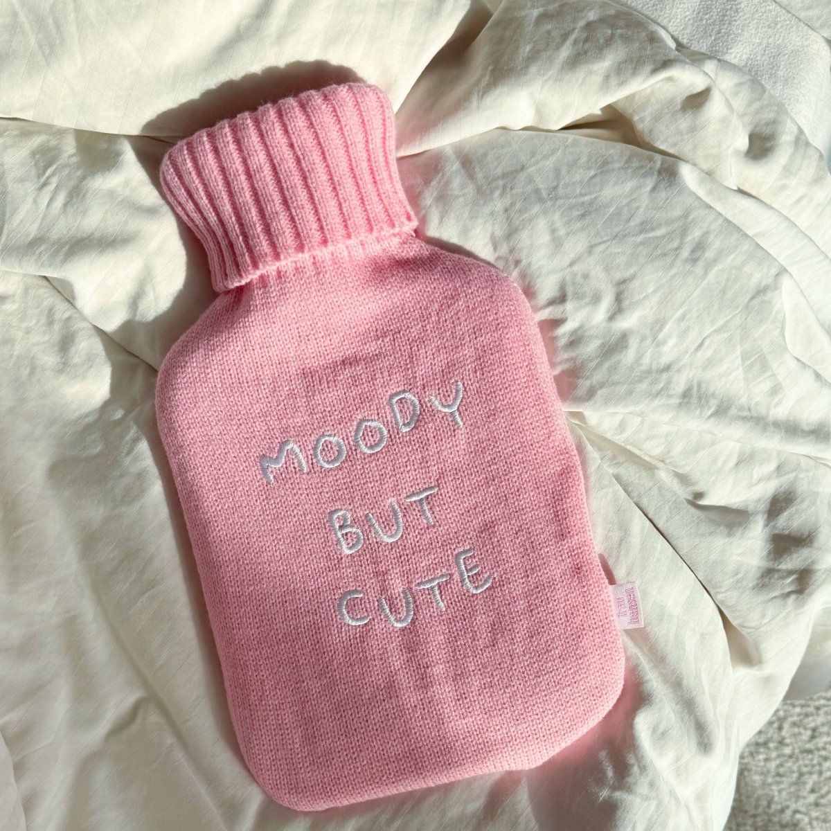 'Moody But Cute' Hot Water Bottle
