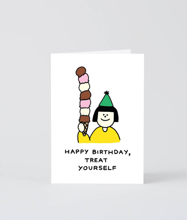 ‘HB Treat Yourself’ Greetings Card