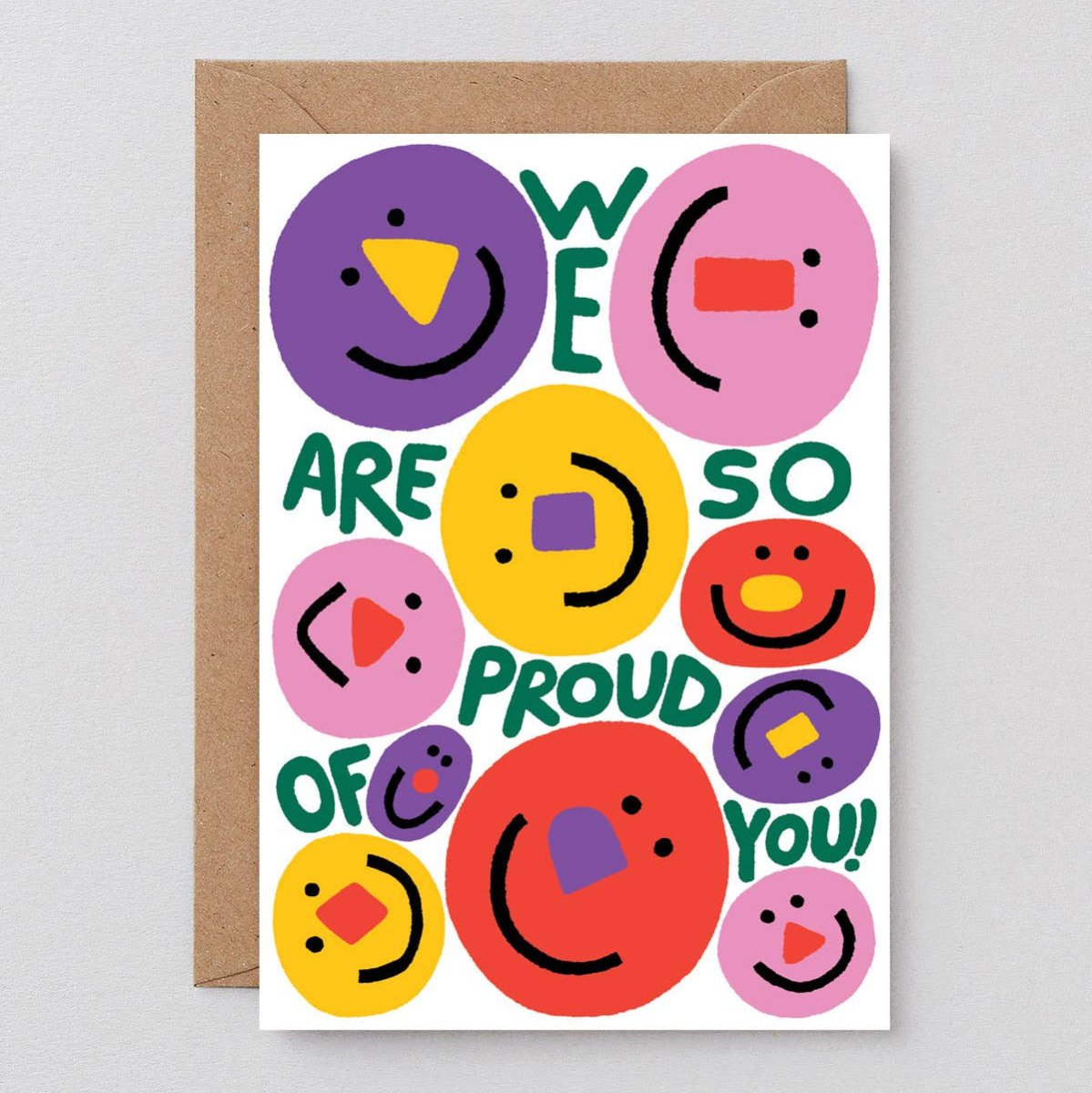 Grußkarte „We Are So Proud Of You“