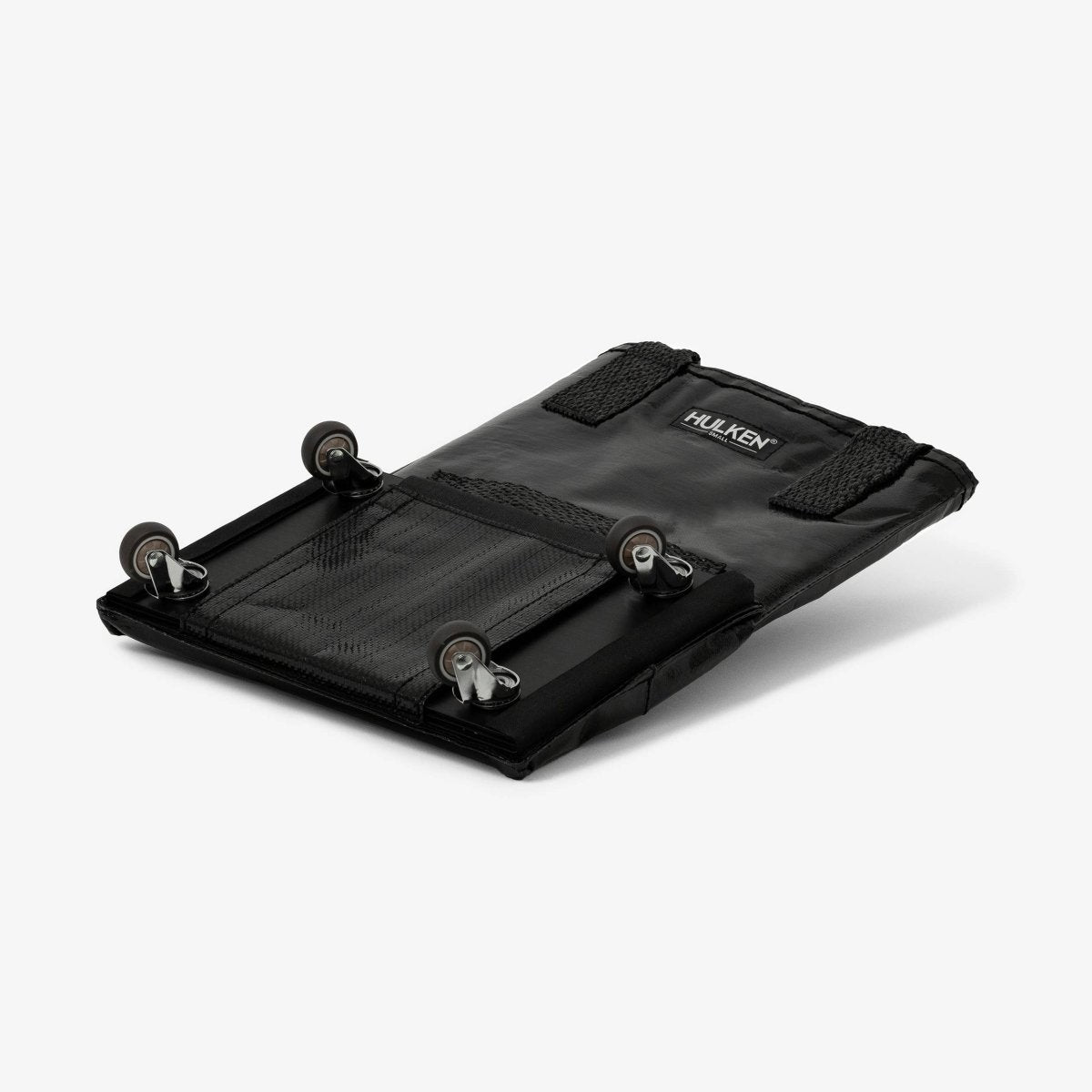 Black Hulken Small Bag with sleek design and compact size, featuring a sturdy strap and minimalist style.