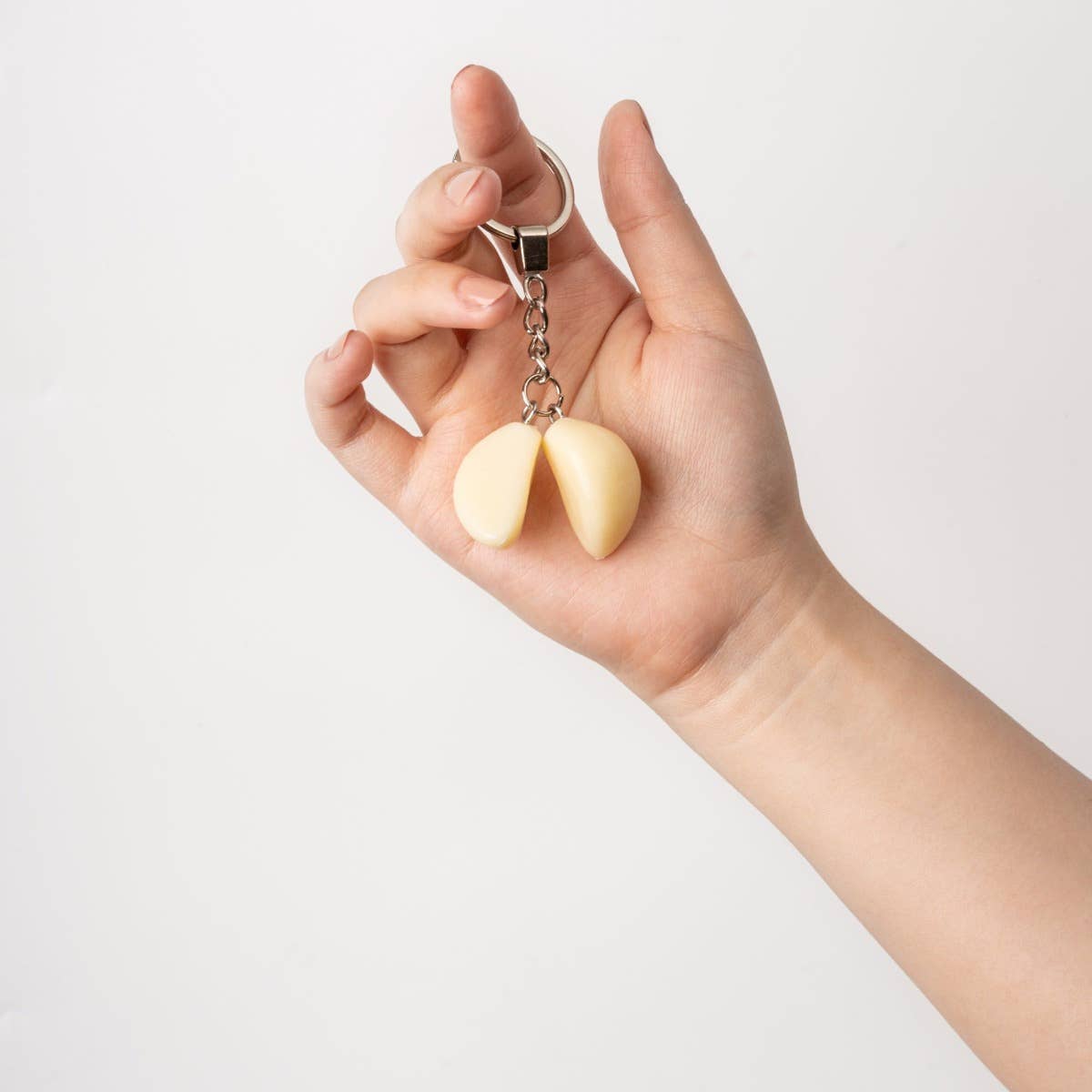 Peeled Garlic Keychain