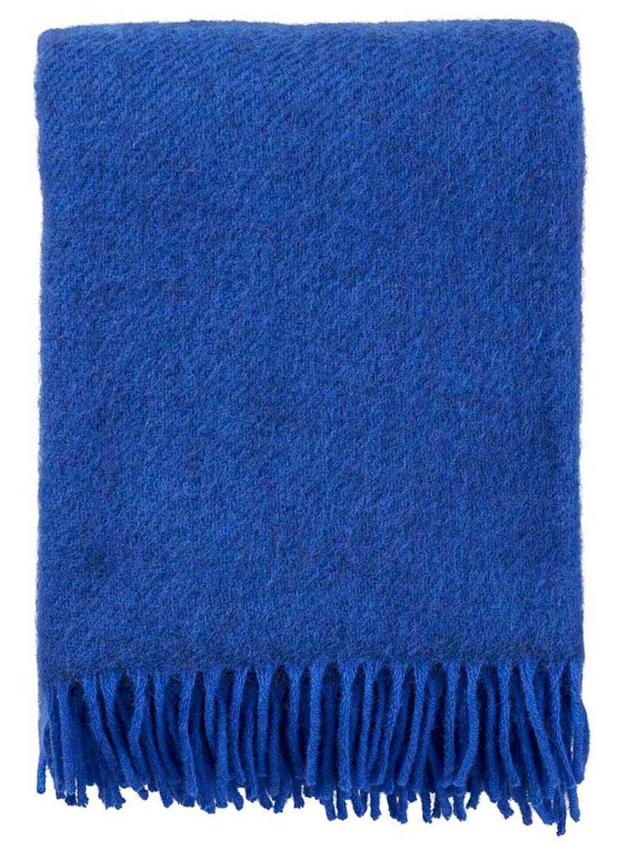 Klippan "Gotland" Decke / Überwurf - Blau