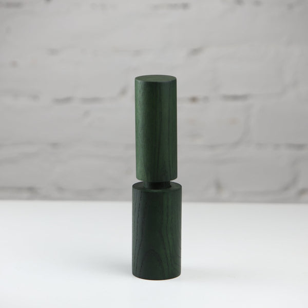 HOVE wood salt or pepper mill: Forest Green Ash
