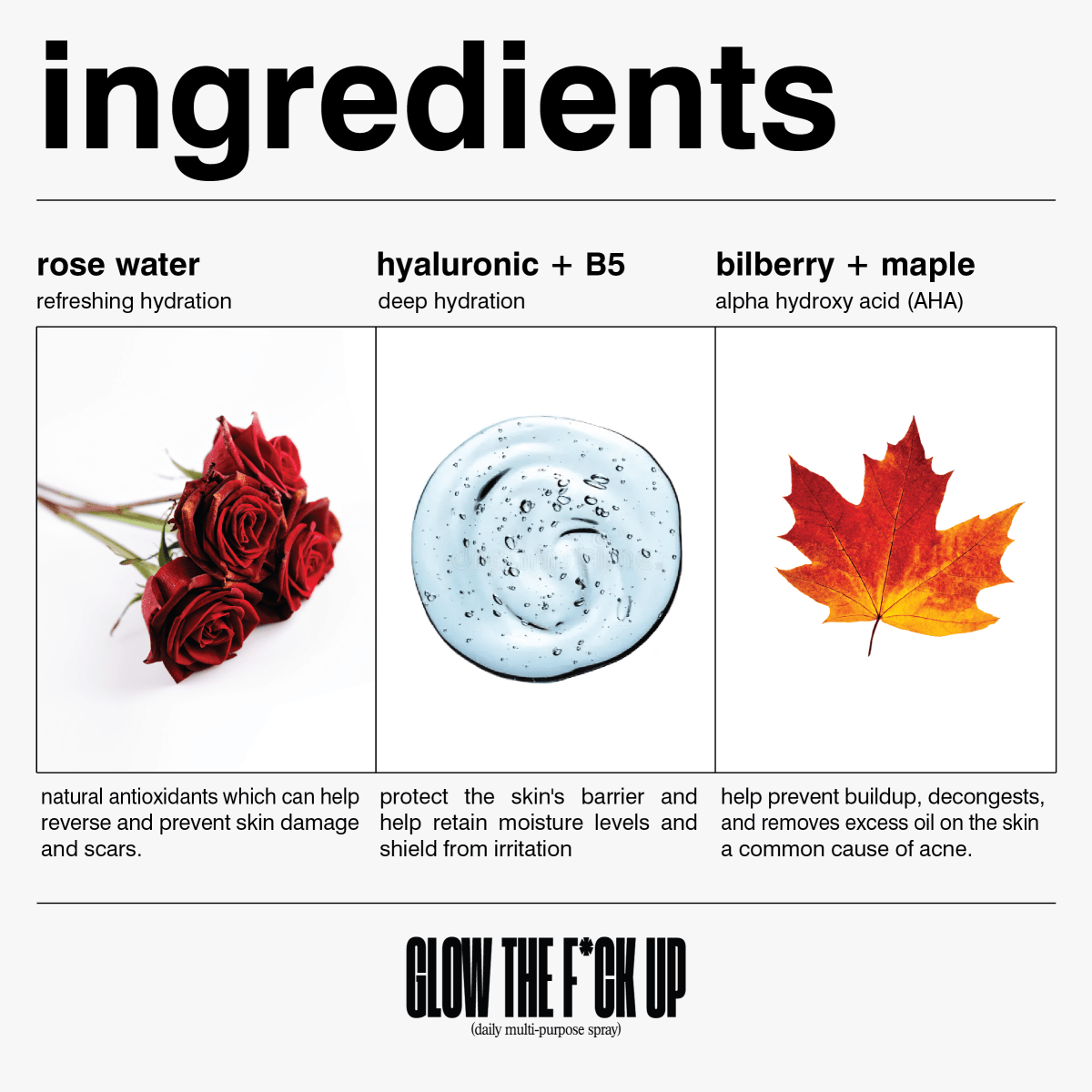 Glow the f*ck up - Toner