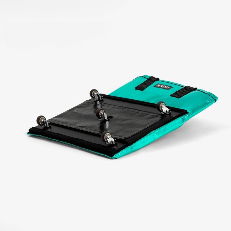Hulken large teal bag with sturdy handles, spacious storage, and durable fabric for everyday use.