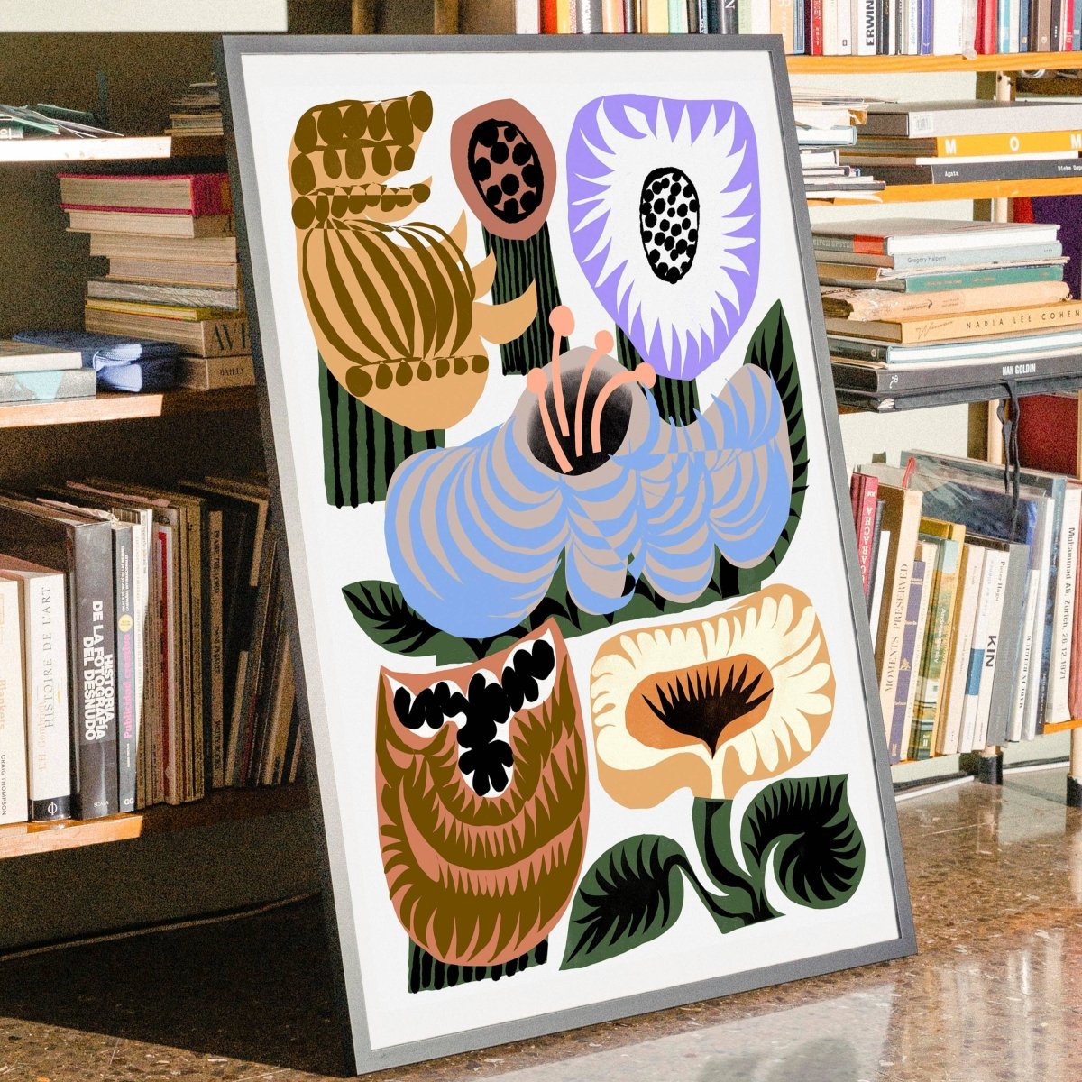 Wild Flowers Art Print - A3