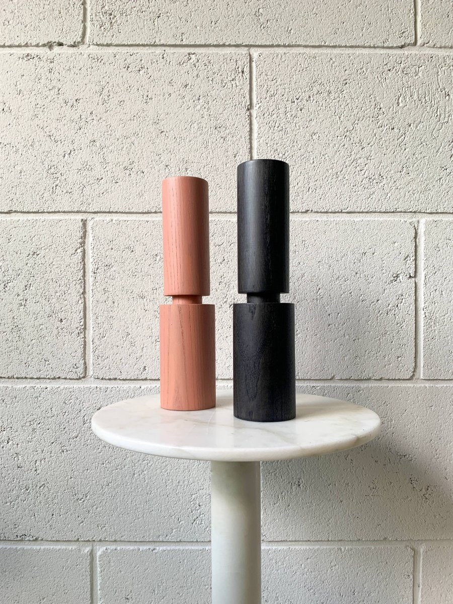 HOVE wood salt or pepper mill: Forest Green Ash