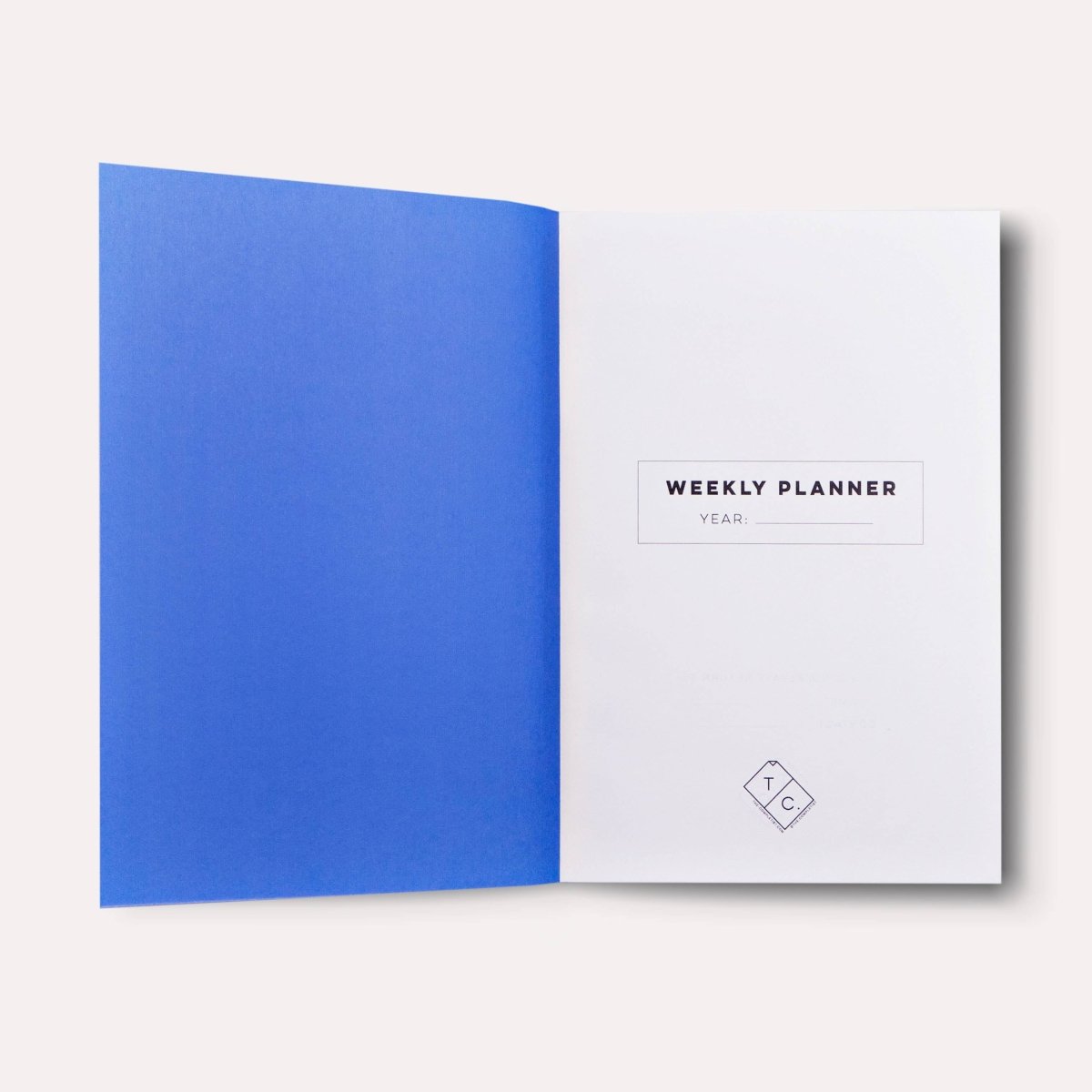 Tokyo No. 1 Weekly Lay Flat Undated Planner Book