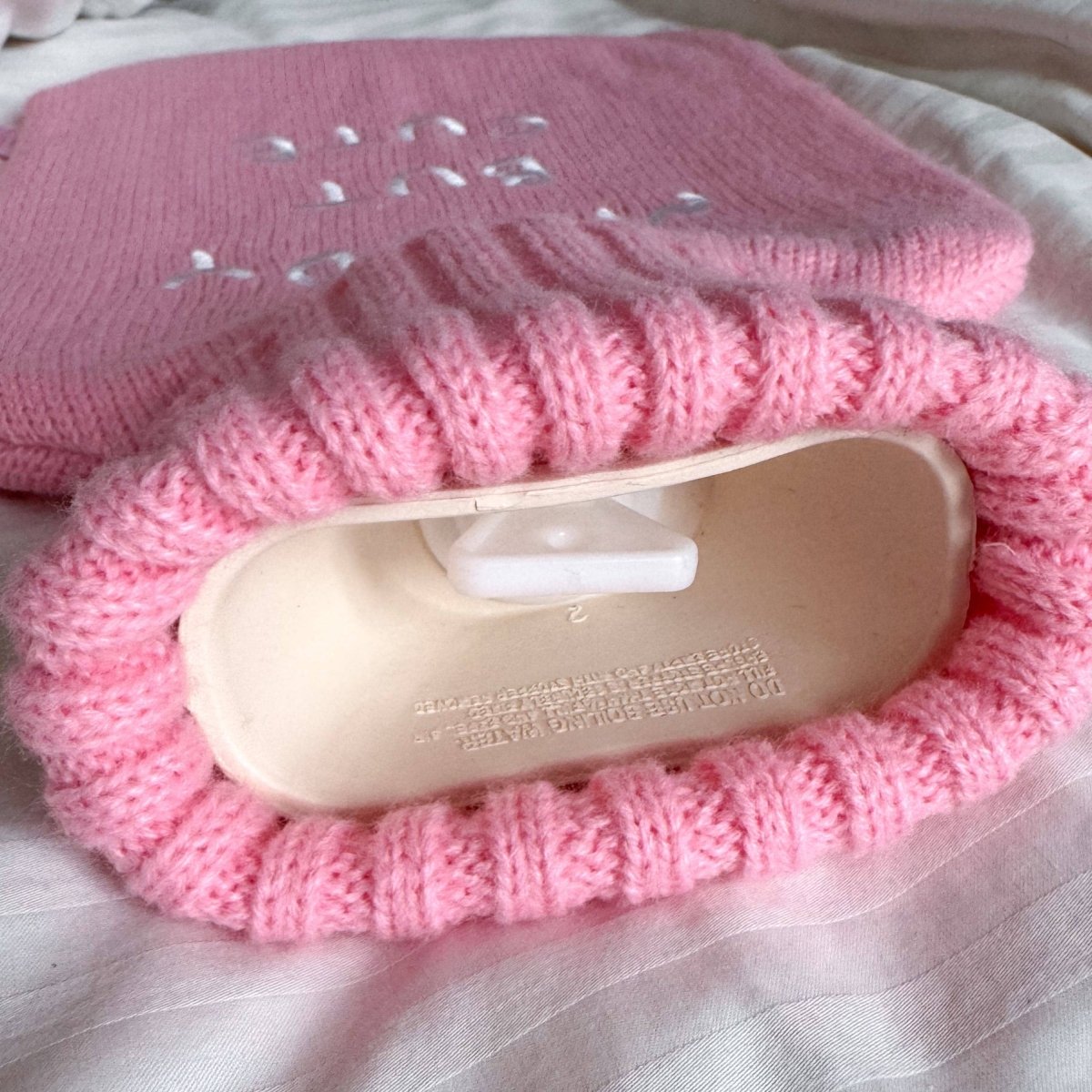 'Moody But Cute' Hot Water Bottle