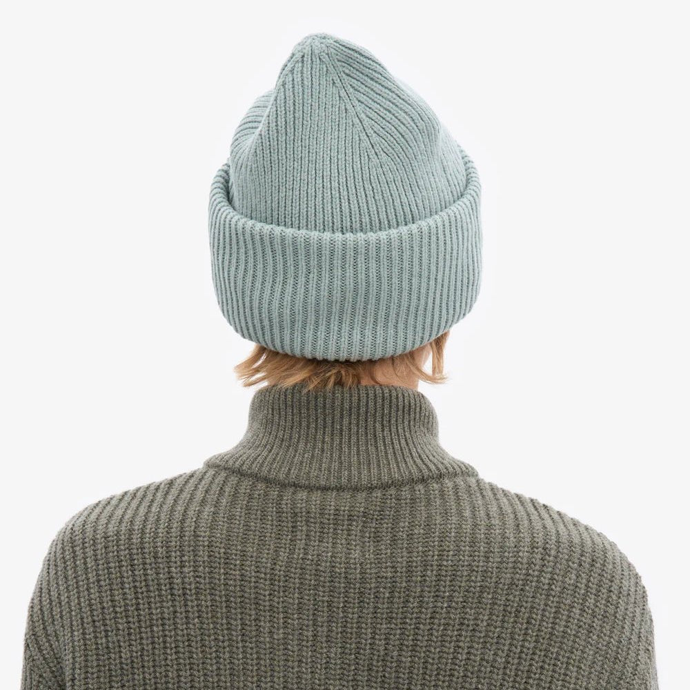 Nachhaltiges Beanie aus recycelter Merinowolle