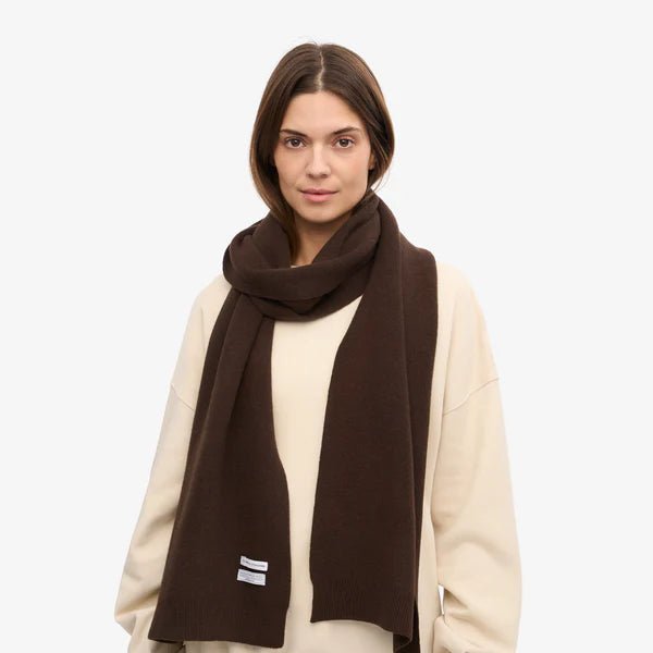 Merinoschal aus recycelter Wolle