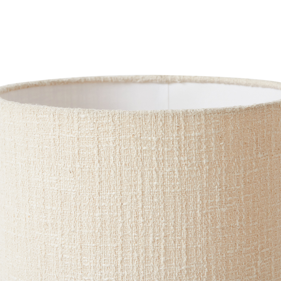 Lamp shade high boucle 33cm x h82cm