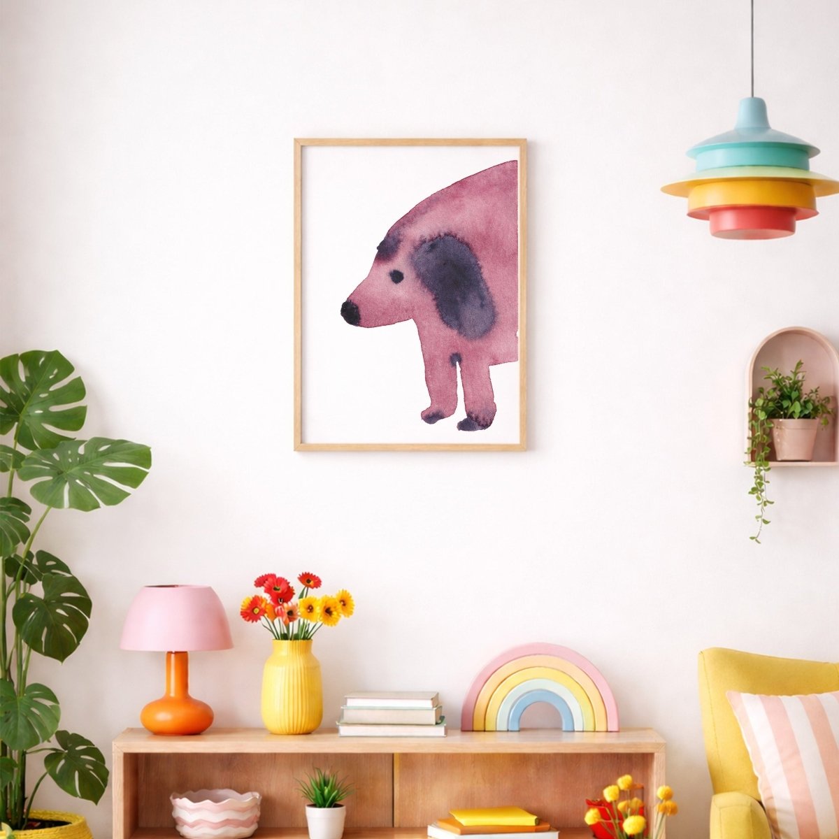 Hunde-Print von Mess Montage