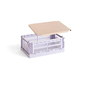 Colour Crate Set with Wheels and Lid