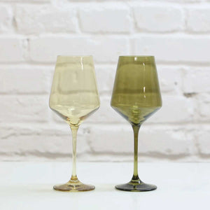 Coloured Wine Glass, Combination Set of 2, Gossamer