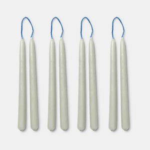 Mini Dipped Candles - Set of 8 - Sage
