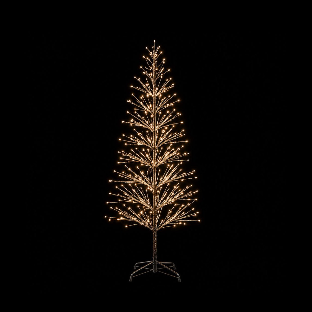 Minimalist 180cm LED Starlight Christmas Tree by Fiorira un Giardino with glowing twig design for indoor and outdoor holiday decor.