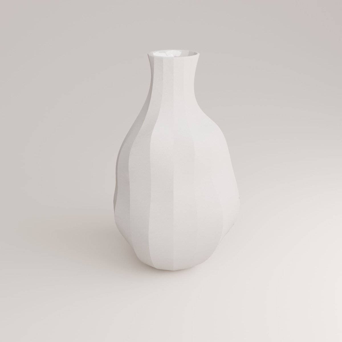 Odre G Porcelain Vase (h39 cm) - Holaria