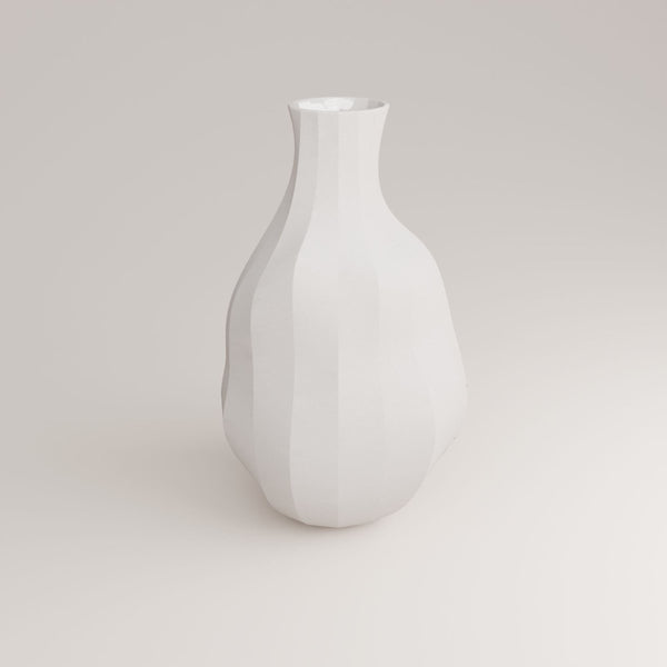 Odre G Porcelain Vase (h39 cm) - Holaria