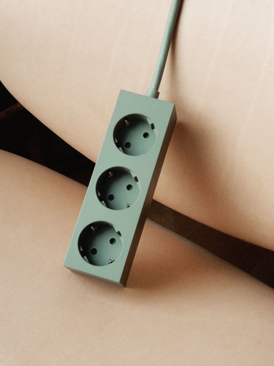 Power Bar - 2 Metres / 3 Sockets