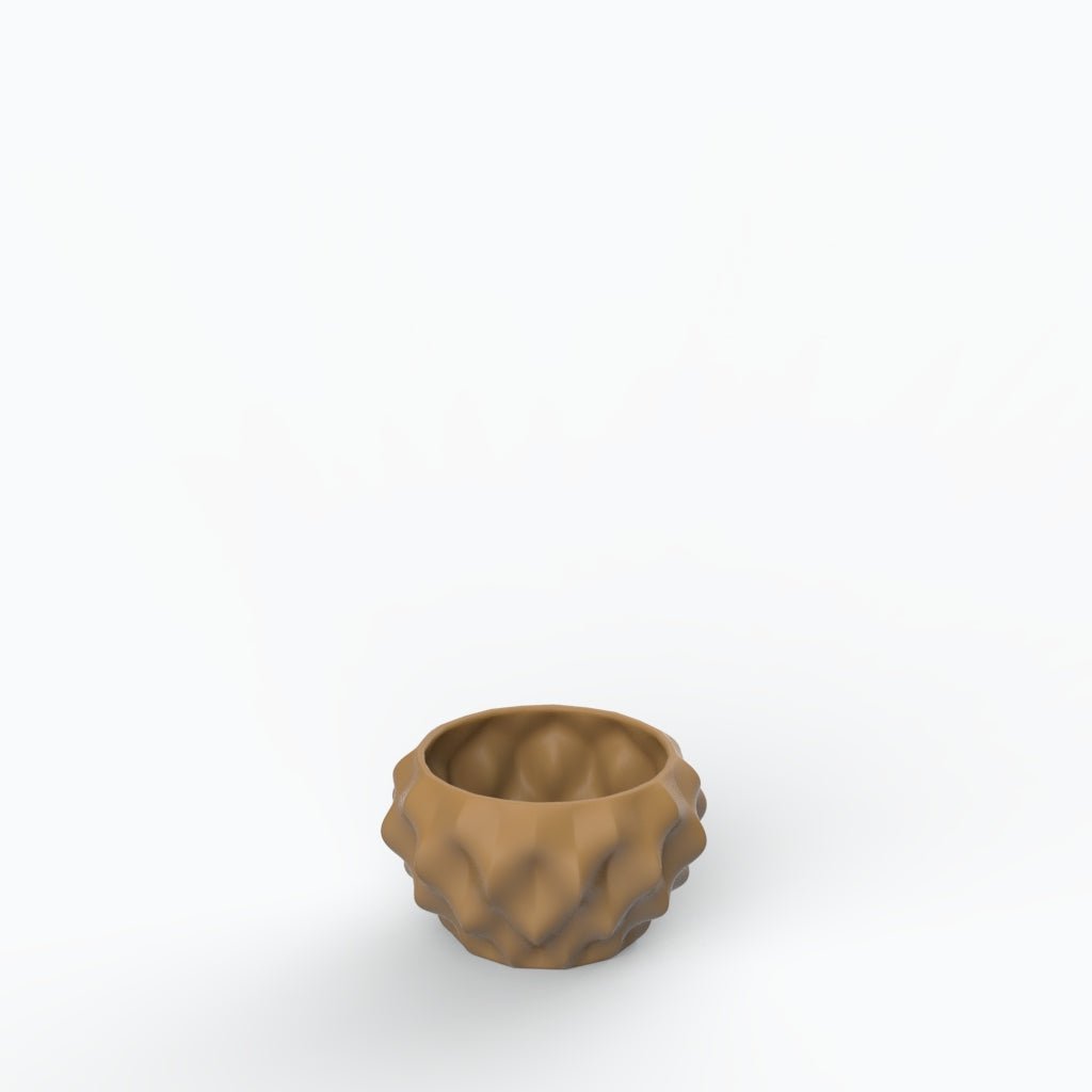 Plissan P Porcelain Pot (h10 cm) - Holaria