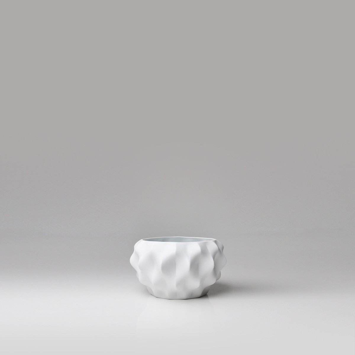 Plissan P Porcelain Pot (h10 cm) - Holaria