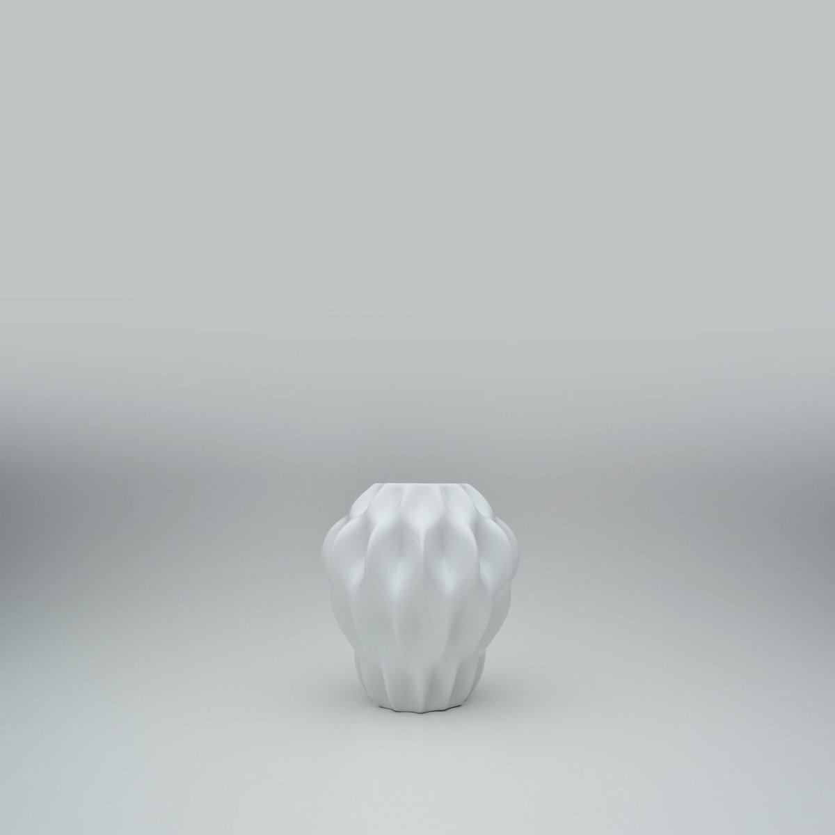 Plissan P Porcelain Vase (h16 cm) - Holaria