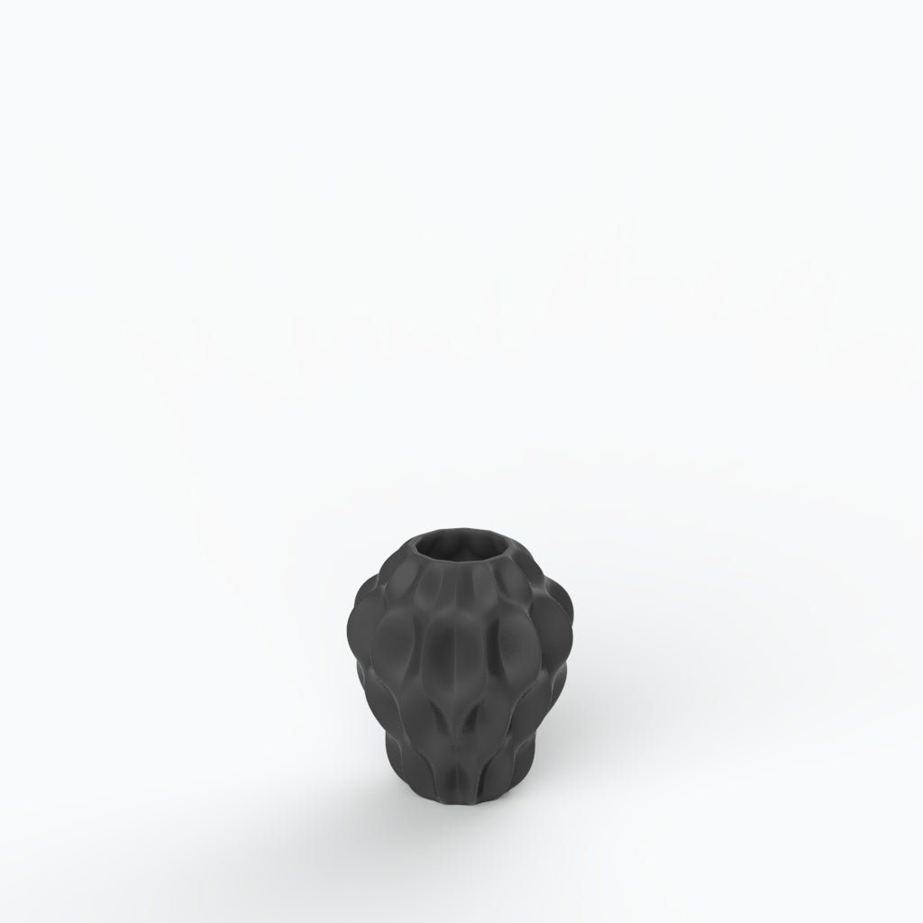 Plissan P Porcelain Vase (h16 cm) - Holaria