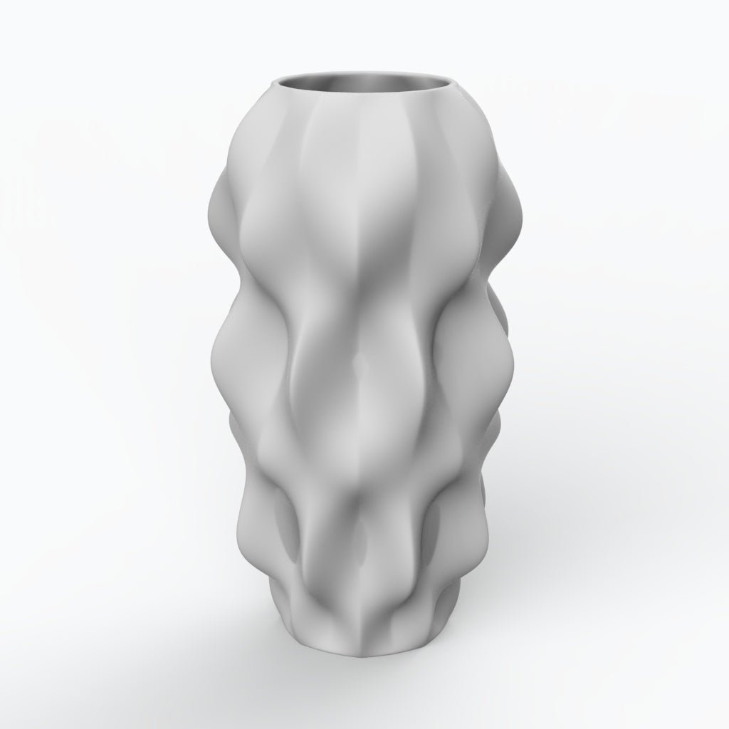 Plissan G Porcelain Vase (h40 cm) - Holaria