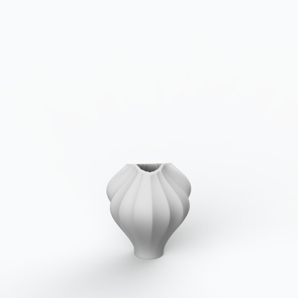 Valise A Porcelain Vase (h18 cm) - Holaria